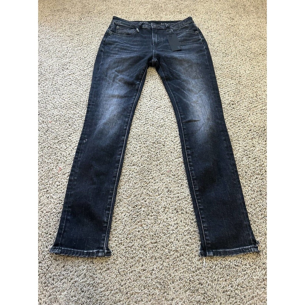 R13 Womens Boy raw hem Jeans in Vintage size 28 Denim Made Italy